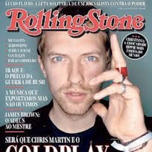 Chris Martin from Coldplay on the Cover of Rolling Stone magazine