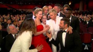 Ellen de Generes Oscars Selfie 300x169 - Astrology