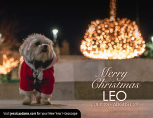 Leo Christmas gen Dog Animal Astrology Cards 600x464 1 300x232 - Christmas Dog E-Card Collection