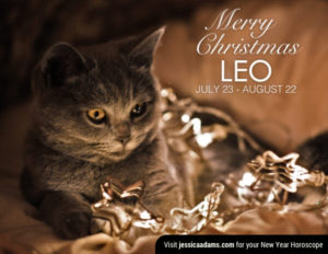 Leo Christmas generic Cat Animal Astrology Cards 600x464 1 300x232 - Christmas Cat E-Card Collection