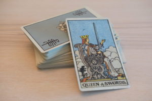 Astrology Tarot Deck Queen of Swords scaled 1 300x200 - Astrology