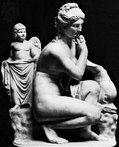 Venus Cupid sculpture dolphin Museo Nazionale Romano - Introduction to Astrology: And Venus Was Her Name